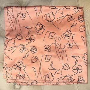 Floral Peach Scarf